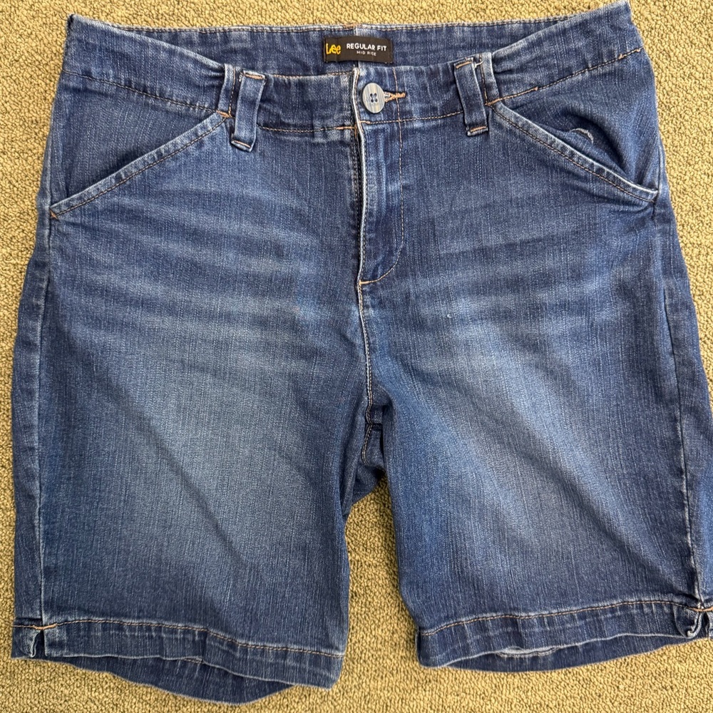 Lee Women's Classic Blue Jean Shorts